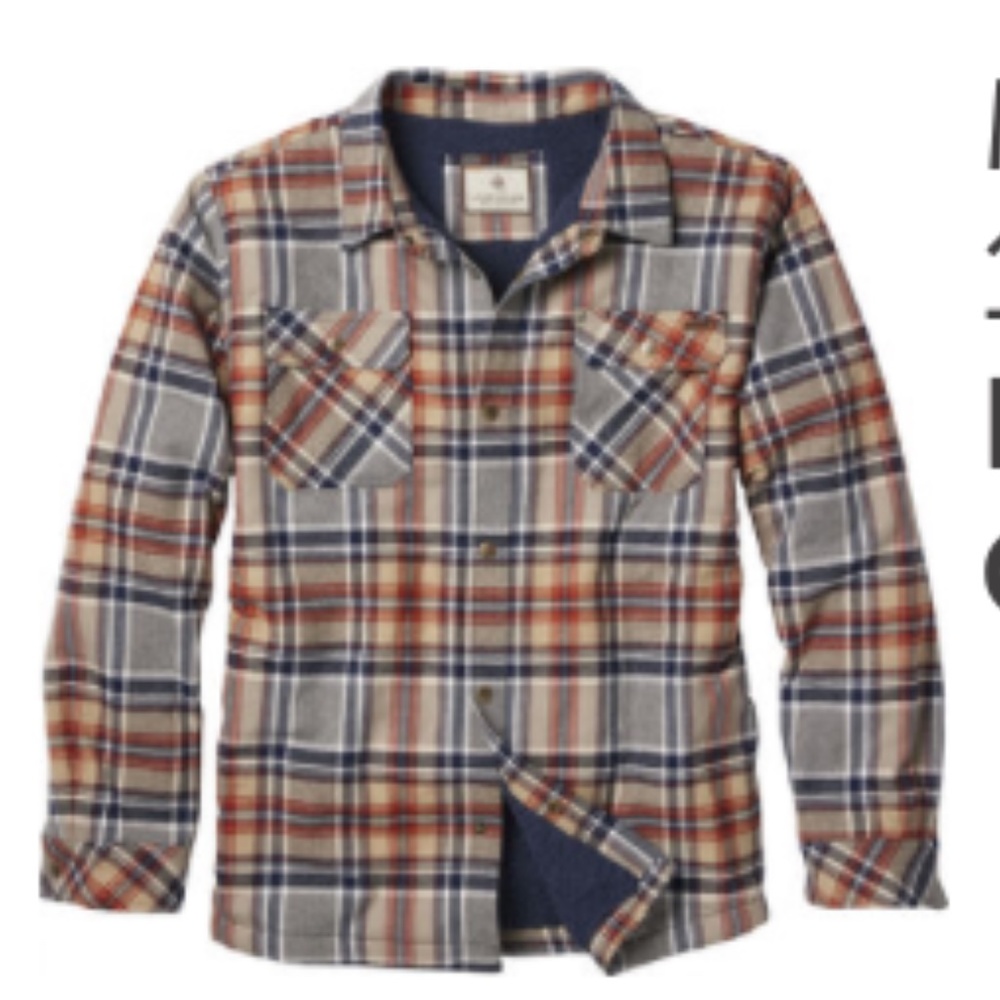 Legendary Whitetails, Men’s, NWT, Berber Lined Flannel